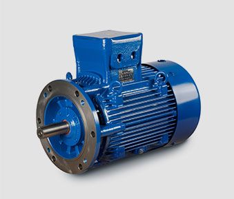 Motor eléctrico CEMP Serie AB/AC antiexplosivo certificado ATEX e IECEx, protección IP66, versiones monofásicas y trifásicas, potencias hasta 375 kW.