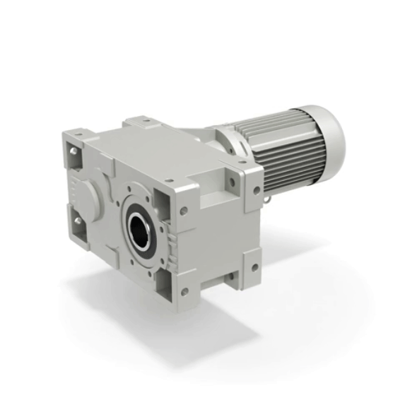 Motorreductor industrial serie HDP de alto par y eje paralelo, robusto y confiable para entornos exigentes